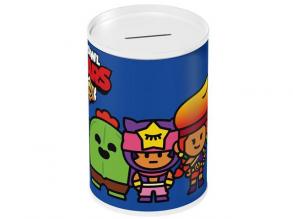 Brawl Stars hengeres fém persely 10x15cm