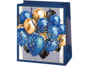 Cardex: Lufis ünnepi exkluzív közepes méretű ajándéktáska 18x10x23cm