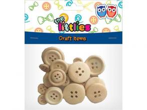 Natúr fa gombok 24db-os kiszerelésben