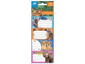 Animal Planet füzetcímke 20db-s szett