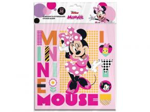 Disney: Minnie egér 12 oldalas 50db-os matrica album
