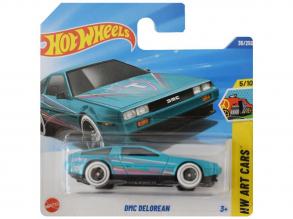 Hot Wheels: DMC DeLorean rózsaszín csíkos kisautó 1/64 - Mattel