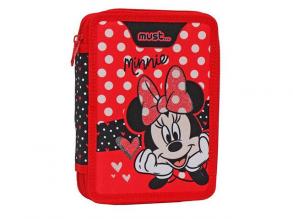 Must: Disney Minnie egér 2 rekeszes töltött tolltartó