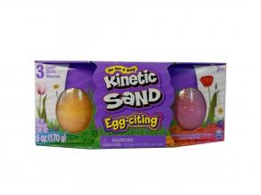 Kinetic Sand: Egg-Citing homokgyurma 170g - Spin Master