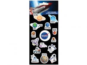 NASA 3D pufi matrica szett 10x22cm-es íven