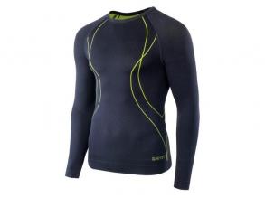 Ikar Top HI-TEC férfi fekete/sárga színű outdoor aláöltözet