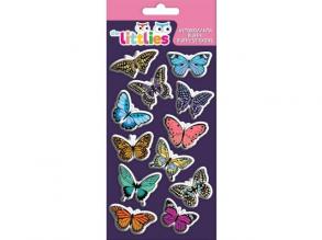 The Littlies: Pillangós 3D pufi matrica szett 10x22cm-es íven