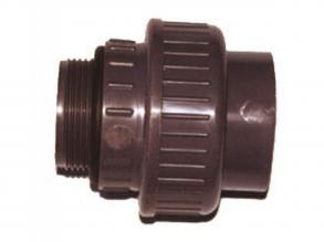PVC adapter O- gyűrűvel PN 16, DA 50 x 1 1/2" O- gyűrűvel PN 16, DA 50 x 1 1/2"