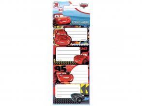 Verdák 20db-os öntapadós füzet címke