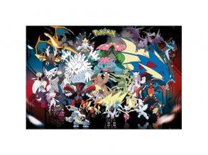 Pokémon "Mega Evolution" 91,5x61 cm poszter