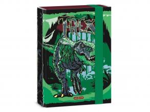 Ars Una: T-Rex mintás A5 füzetbox 16x22x3,5 cm