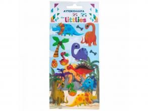 Luna: The Littlies dinoszauruszos Pufi Matrica szett 10x22cm