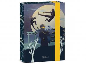 Ars Una Ninjas in the dark gumis füzetbox A/5