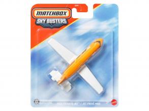 Matchbox Sky Busters: Private Jet repülő modell 1/64 - Mattel