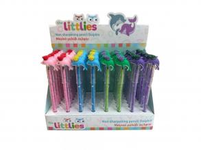 The Littlies: Delfines tolóbetétes ceruza többféle 1db