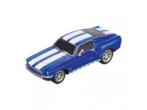 Carrera Ford Mustang '67 versenyautó - kék 1:43