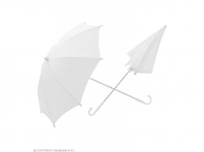 Fehér esernyő, 56 cm