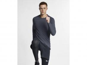 M Np Ls Top - Tp Nike férfi antracit színű hosszú ujjú póló