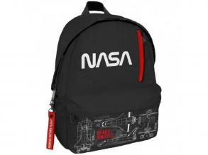Luna: Must Team NASA Space Shuttle iskolatáska, hátizsák  1 rekeszes, 32x17x42 cm