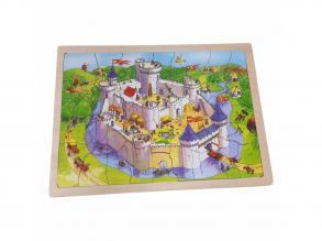 Fa vár puzzle - 41 darabos