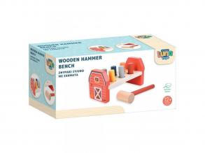 Luna: Fa házikós kalapáló készségfejlesztő játék