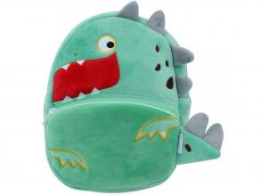 Luna: Must Team Dinoszaurusz mintás ovis plüss hátizsák 27x10x24cm