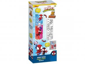 Luna: Spidey és csodás barátai színezhető magasságmérő 25 db-os maxi puzzle