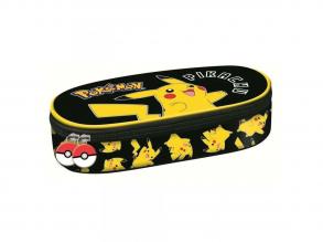 Pokémon Pikachu ovális tolltartó 23x9,5x6cm