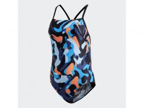 Suit Primeblue Adidas női kék mintás színű úszódressz