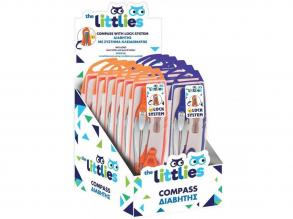 The Littlies: körző készlet zárral kétféle változatban 1db