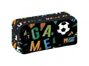 Luna: Must Team Game on focilabdás hengeres tolltartó 2 zsebbel