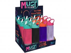 Luna: Must Team műanyag kulacs többféle változatban 500ml 1db