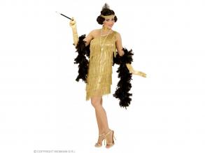 Arany charleston ruha női jelmez