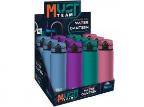 Luna: Must Team rozsdamentes kulacs többféle változatban 600ml 1db