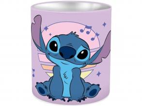 Luna: Lilo és Stitch fém hengeres írószertartó 10x11cm