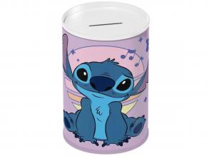 Luna: Stitch vidám fém persely 10x15cm