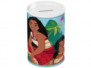 Luna: Vaiana 2 kalandokkal teli fém persely 10x15cm