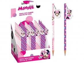Luna: Disney Minnie egér grafitceruza radírral, kétféle változatban 1db
