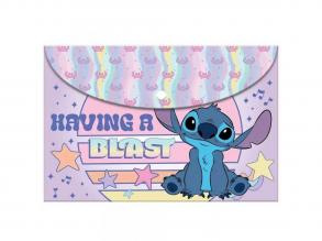 Luna: Stitch vidám patentos A4-es mappa