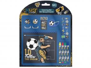 Luna: Must Team focis 12db-os színező szett