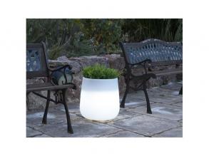 NG Camelia 80 46,5x79cm fehér LED kaspó