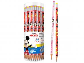 Luna: Mickey és Minnie egér radíros grafitceruza, kétféle változatban 1db