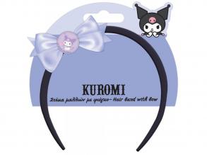 Luna: Kuromi mintás hajpánt masnival