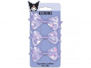 Luna: Kuromi 3db-os masnis hajcsat szett