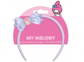 Luna: My Melody mintás hajpánt masnival