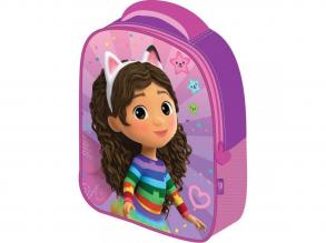 Luna: Gabi babaháza 3D-s ovis hátizsák 26x10x32cm