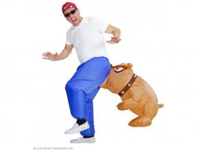 Harapós bulldog férfi jelmez felnőtt általános méretben