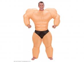 Body Builder táncosnő felfújható férfi jelmez felnőtt általános méretben