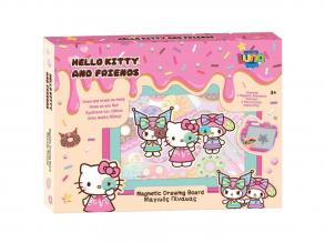 Luna: Hello Kitty letörölhető mágneses rajztábla 38×28×3cm