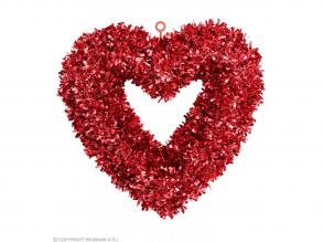 Valentin napi szív 46x44 cm dekoráció